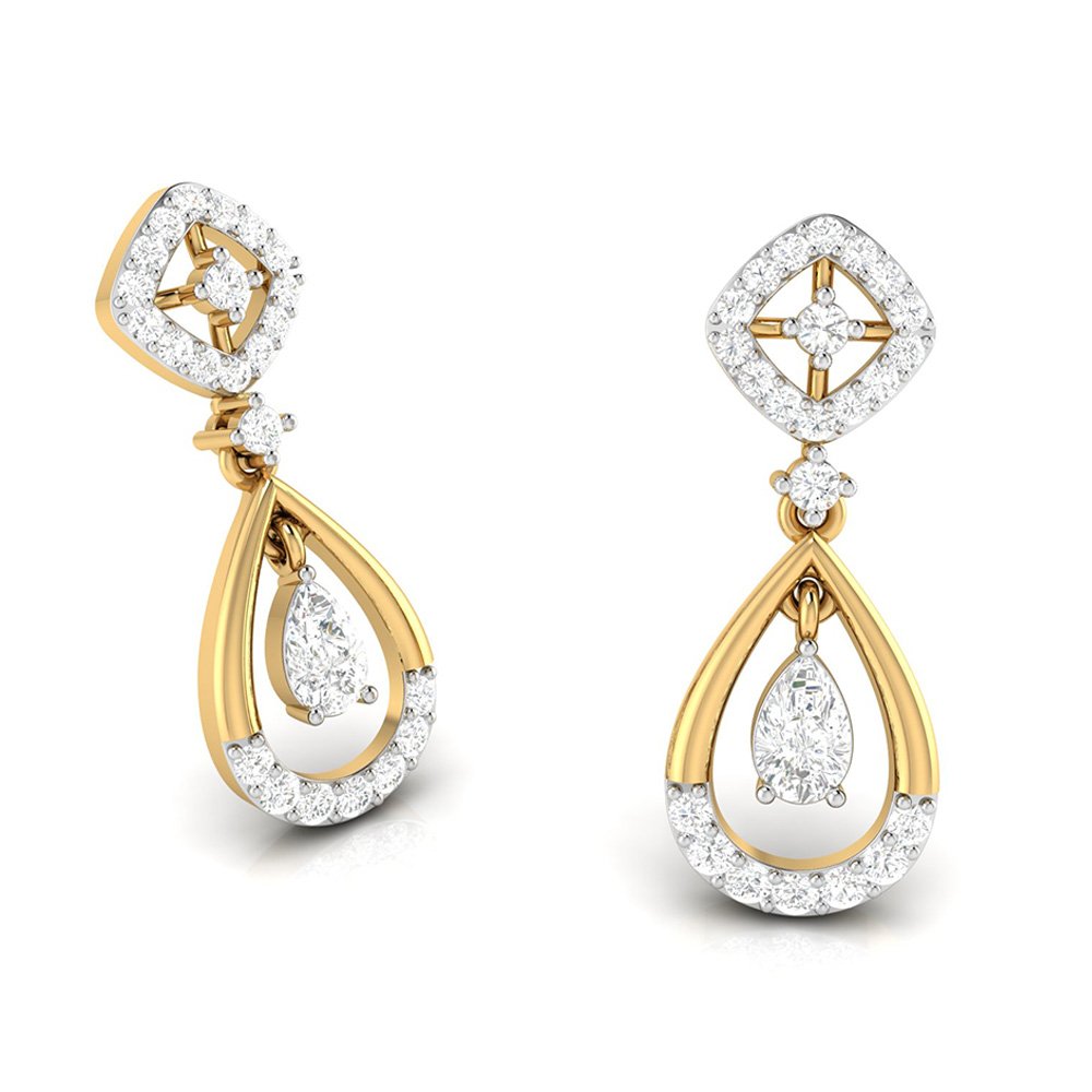 Diamond Hanging Earring